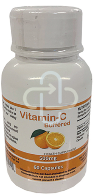 Vitamin C 500mg cap 60