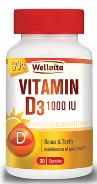Vitamin D3 cap 30